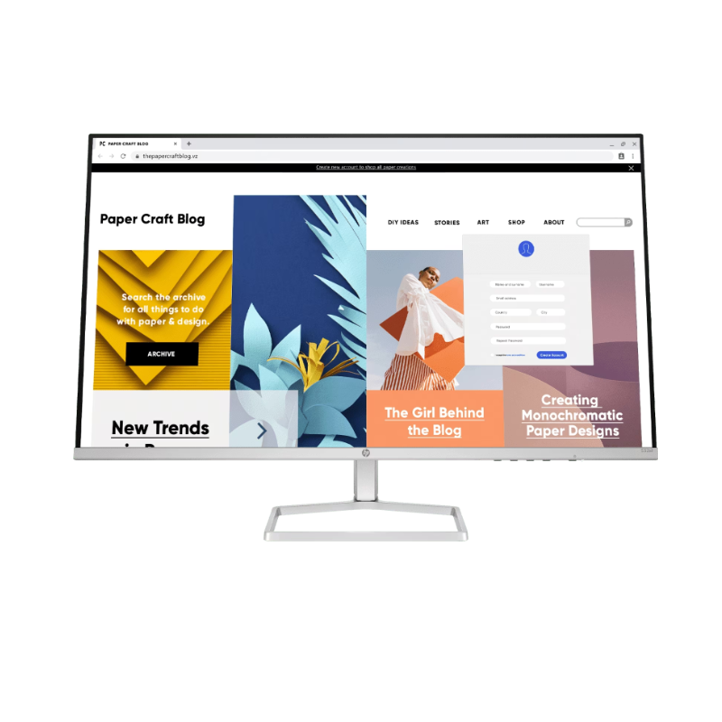 HP 32 Inch 100Hz FHD Monitor Model 532sf (94F51AA)