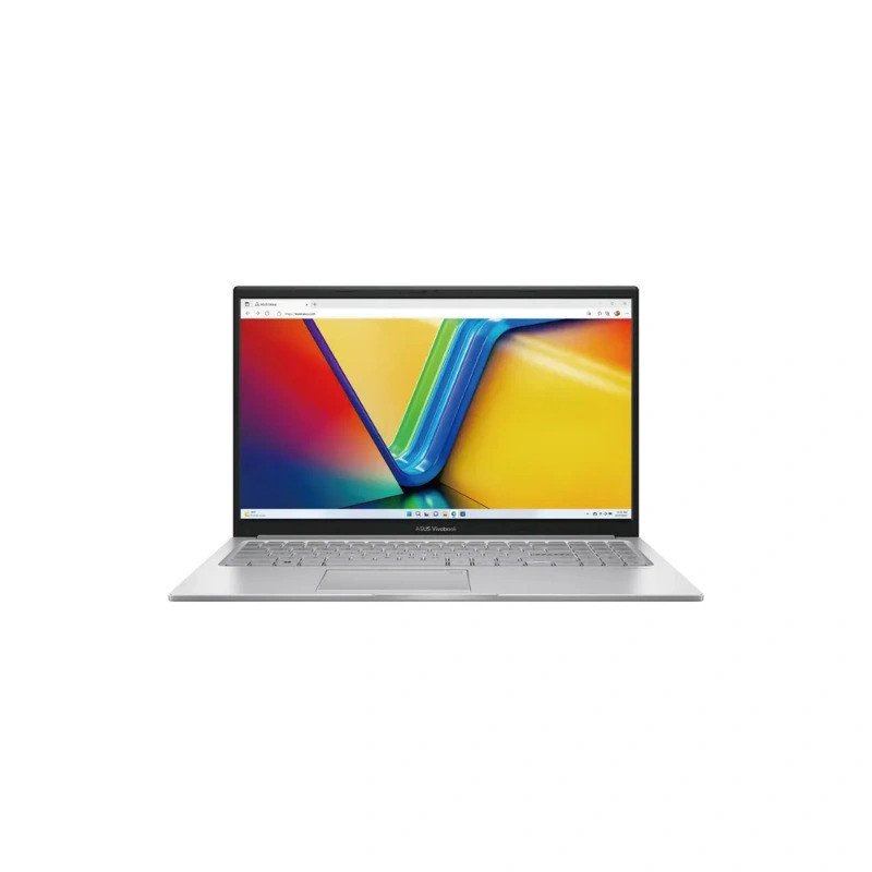 Asus Vivobook Intel Core 5 120U 16GB RAM 512GB SSD 15.6 Inch FHD Cool Silver Laptop Model F1504VAP 90NB13Y2-M01D40