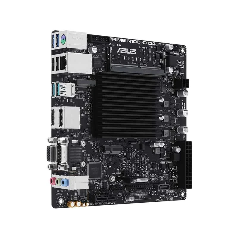 Asus PRIME N100I-D D4 DDR4 Mini ITX Motherboard with built in Intel N100 BGA1264 Socket Processor