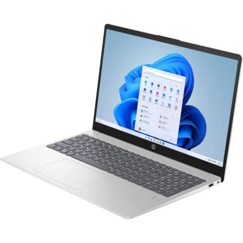 HP 15 Intel Core i3 1315U 8GB RAM 512GB SSD 15.6 Inch FHD Natural Silver Laptop Model FD0180nia C92MFEA